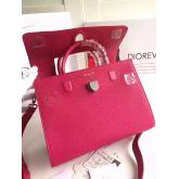 Dior Diorever Bag In Bullcalf Leather Pink CY00570