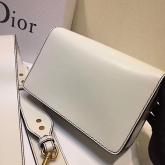 Designer Dio(r)evolution Flap Bag With Slot Handclasp M8000 White CY00750