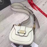 Dior D-Fence Saddle Bag White CY00782