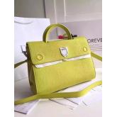 Dior Diorever Bag In Bullcalf Leather Yellow Replica CY00884