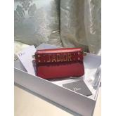 Replica Dior J'adior Flap Bag With Shoulder Strap Calfskin Red CY00960