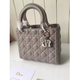 Dior Lady Dior In Grey Lambskin CY00979