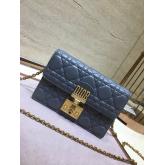 Dior Dioraddict Wallet On Chain Cutch AshBlue CY01067