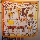 Replica Hermes Ronds De Marche Scarf 90 Jaune CY00021