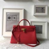 Replica Hermes Kelly 28 32 Togo Red CY00084