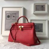 Replica Hermes Kelly 28 32 Togo Red CY00084