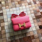 Hermes Constance In Deep Pink Epsom Leather Crossbody Bag CY00170