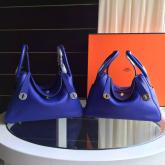 Replica Hermes Lindy 26 30 Blue CY00216