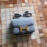 Hermes Constance In Baby Blue Epsom Leather Crossbody Bag Replica CY00283