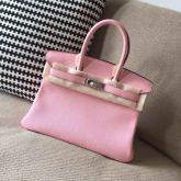 Designer Hermes Birkin 30 35 Pink Togo Leather CY00451