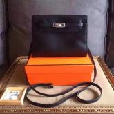 Designer HERMÈS SWIFT KELLY DANSE BAG BLACK CY00788