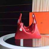 Hermes Lindy 26 30 Red CY00870