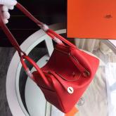 Hermes Lindy 26 30 Red CY00870