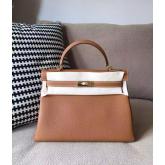 Hermes Birkin 30 35 Khaki Togo Leather CY00996