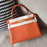 Hermes Kelly 28 32 Togo Orange CY01009