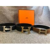 Hermes "H" Buckle Belt Togo Leather Replica CY01085