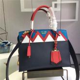 Replica Prada Esplanade Bag 1BA046 Baltic Blue With Red CY00019