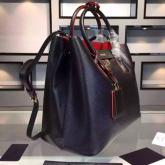 Prada BN2756 BN2775 Saffiano Cuir Black Leather Tote Replica CY00030