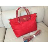 Designer Prada Nylon With Saffiano Leather Trim And Handle CY00087