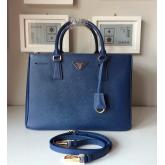 Prada Classic Saffiano Royal Blue Tote CY00174