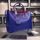 Replica Prada BN2756 BN2775 Saffiano Cuir Blue Leather Tote CY00241