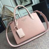 Prada Monochrome Powder Pink Saffiano Leather Bag CY00293