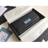 Prada Etiquette Wallet 1mh132 Black Replica CY00413