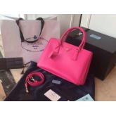 Prada Classic Saffiano Leather Tote Bag Roxy Pink CY00438