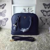 Replica Prada 1BA567 Saffiano Leather Tote Bag BN2567 Navy Blue CY00619