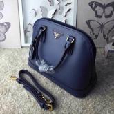 Replica Prada 1BA567 Saffiano Leather Tote Bag BN2567 Navy Blue CY00619