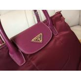 Designer Prada Nylon With Saffiano Leather Trim And Handle CY00741