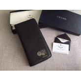 Prada 2M1220-1 Saffiano Black Long Wallet Replica CY00799