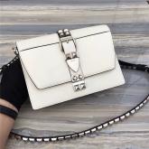 Prada Elektra Calf Leather Bag 1BD120 White CY00849