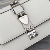 Prada Elektra Calf Leather Bag 1BD120 White CY00849