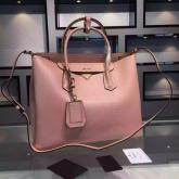 Designer Prada BN2756 BN2775 Saffiano Cuir Peach Leather Tote CY00945