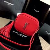 Replica YSL Monogram Saint Laurent Blogger Bag In Red Leather CY00147