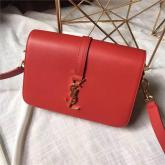 Designer YSL Classic Medium Monogram Saint Laurent Universite Bag In Red Grained Leather CY00172