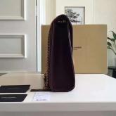 YSL Saint Laurent Classic Large College Monogram In Wine Matelasse Leather Replica CY00232