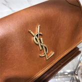 YSL Saint Laurent Small Niki Chain Bag In Cognac Leather Replica CY00330