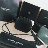 YSL Monogram Saint Laurent Blogger Bag In Black Leather CY00408