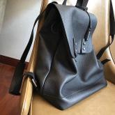 YSL Saint Laurent Sac De Jour Backpack In Black Grained Leather 480585 CY00494