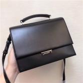 YSL Saint Laurent Babylone Top Handle Bag In Black Leather CY00737