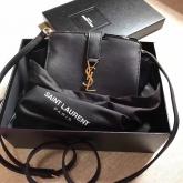 Designer YSL Yves Saint Laurent Toy Cabas Bag In Black CY00757