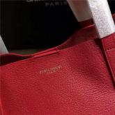 Designer YSL Large Shopping Saint Laurent Tote Bag In Red Leather 394195 CY01021