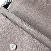 YSL Saint Laurent Sunset Monogram Saint Laurent Bag In Light Brown Grained Leather CY01035