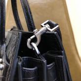 YSL Yves Saint Laurent Classic Sac De Jour Souple Bag In Crocordile Empreinte Leather CY01076