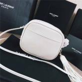 Designer YSL Monogram Saint Laurent Blogger Bag In White Leather CY01113