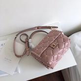 Valentino Candystud Top Handle Bag Dusty Pink CY00548