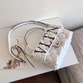 Valentino Candystud Top Handle Bag VLTN White Replica CY00663