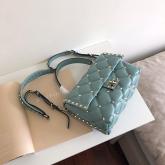 Designer Valentino Candystud Top Handle Bag Minty CY00723